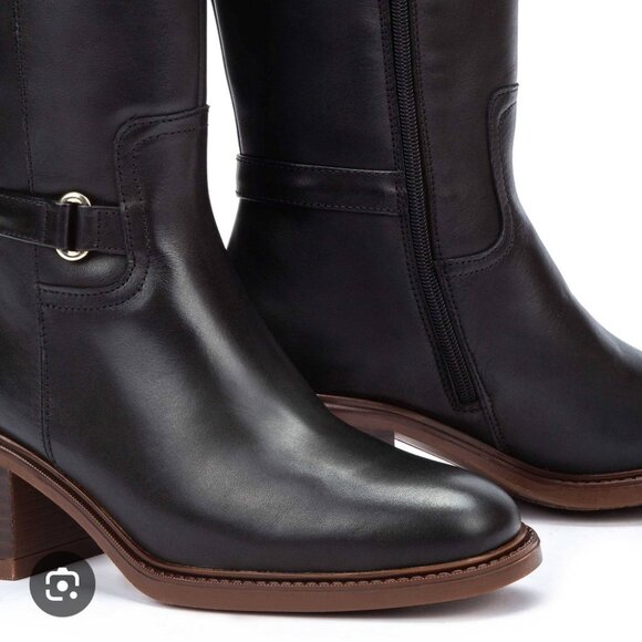 Pikolinos leather heel boots HUESCA W8X-9594 - Picture 2 of 5